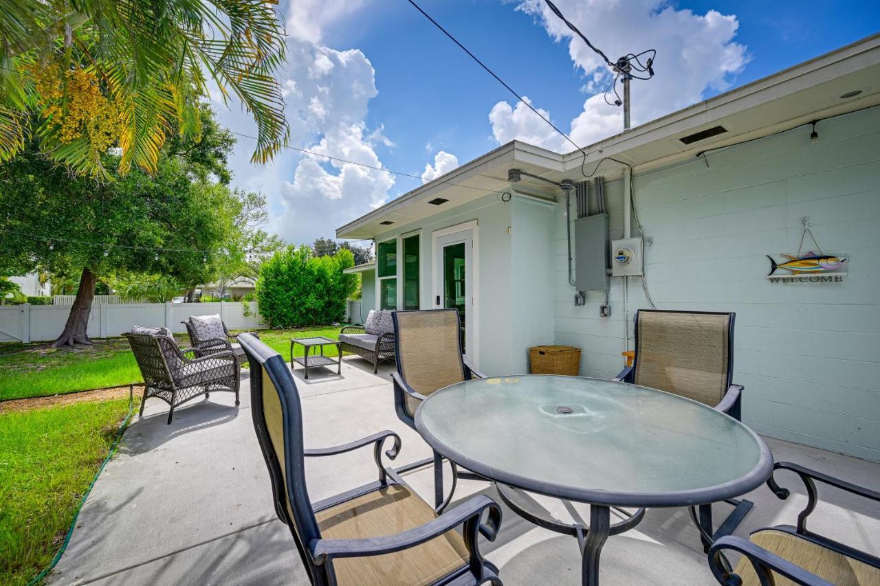 Sunny Sarasota Home With Private Yard And Fire Pit! Exterior foto